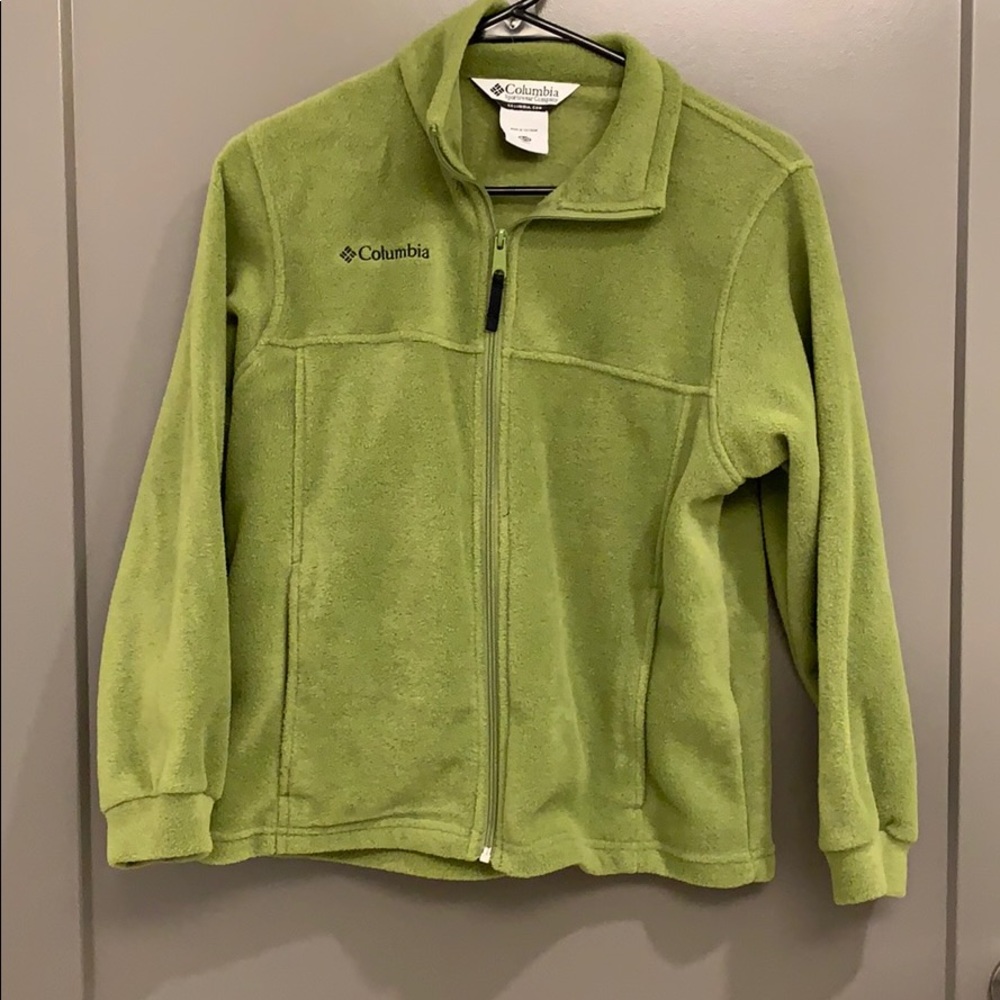 Kids Green Columbia Jacket- Like new
